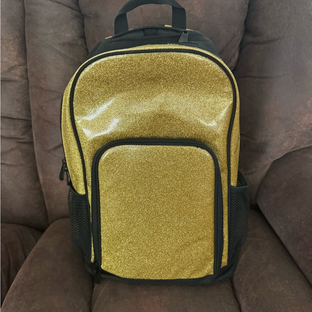 Augusta Sportswear Gold and Black Backpack
